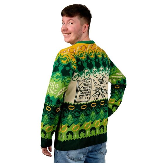 Lord of the Rings Christmas Sweater The Shire Size S