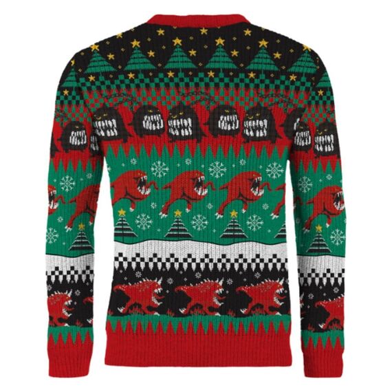Warhammer 40,000 Christmas Sweater Squig