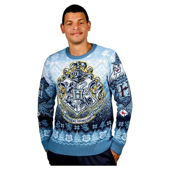 Harry Potter Christmas Sweater Hogwarts Size M