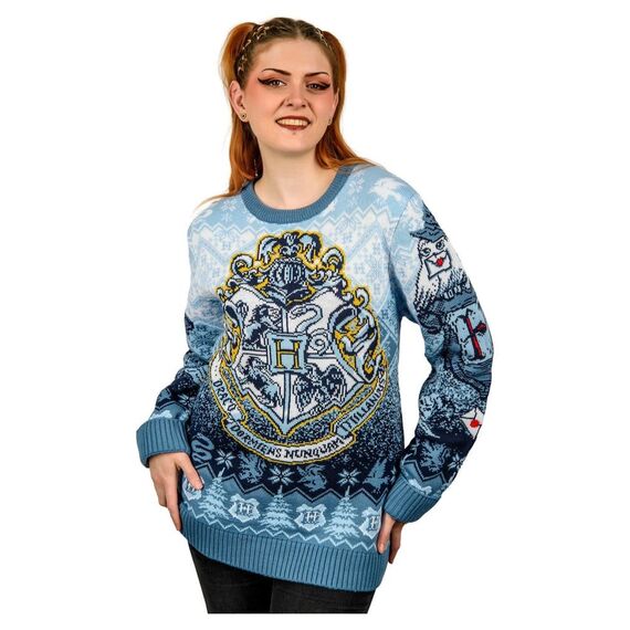 Harry Potter Christmas Sweater Hogwarts Size M
