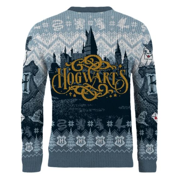 Harry Potter Christmas Sweater Hogwarts Size L