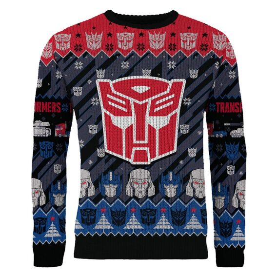 Transformers Christmas Sweater Size S