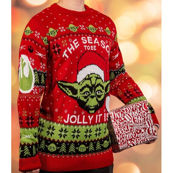 Star Wars Christmas Sweater Yoda
