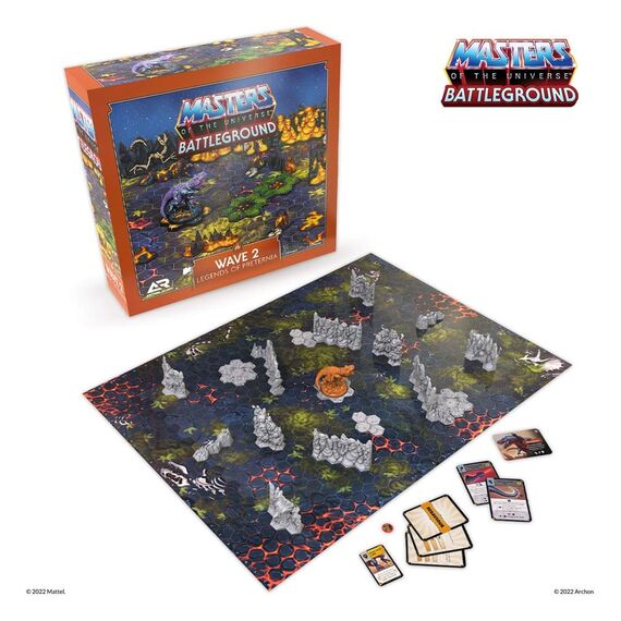 Masters of the Universe: Battleground Miniatures Game Wave 2: Legends of Preternia *German Version*