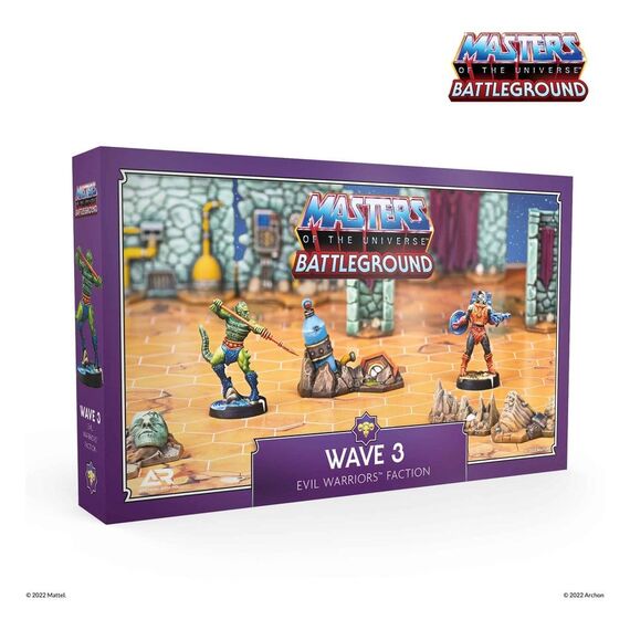 Masters of the Universe: Battleground Miniatures Game Wave 3: Evil Warriors Faction *Italian Version*