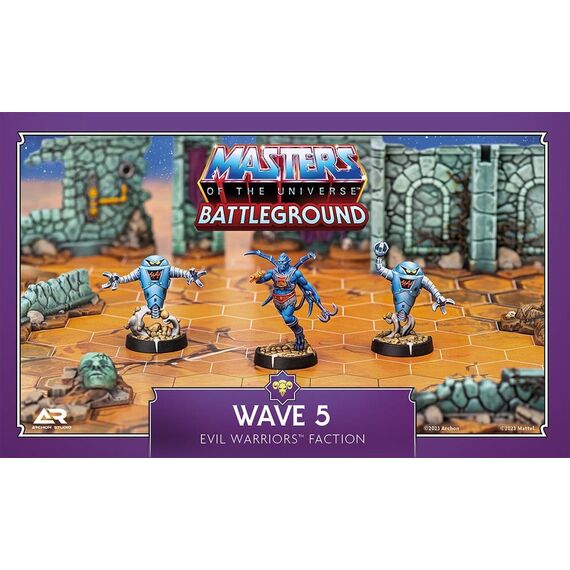 Masters of the Universe: Battleground Miniatures Game Wave 5: Evil Warriors Faction *Italian Version*