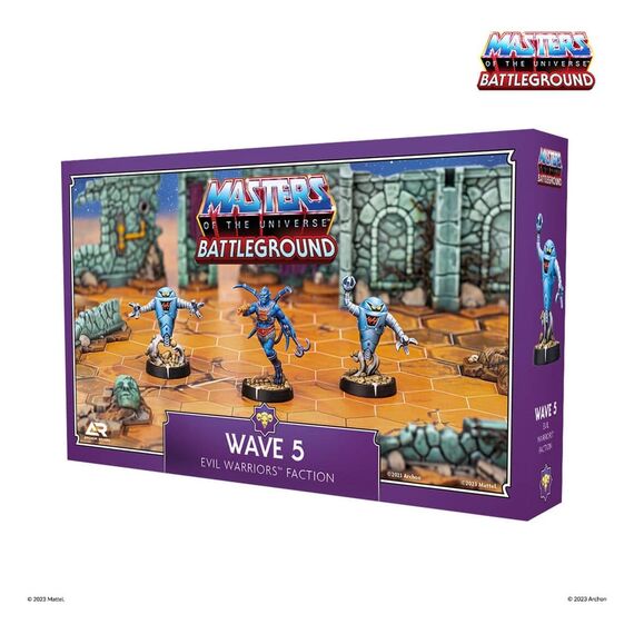 Masters of the Universe: Battleground Miniatures Game Wave 5: Evil Warriors faction *Spanish Version*