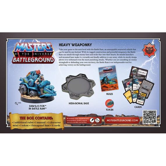 Masters of the Universe: Battleground Miniatures Game Wave 6: Fighting Foe Men Faction *German Version*