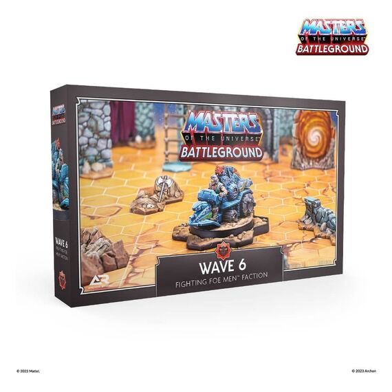 Masters of the Universe: Battleground Miniatures Game Wave 6: Fighting Foe Men Faction *Spanish Version*