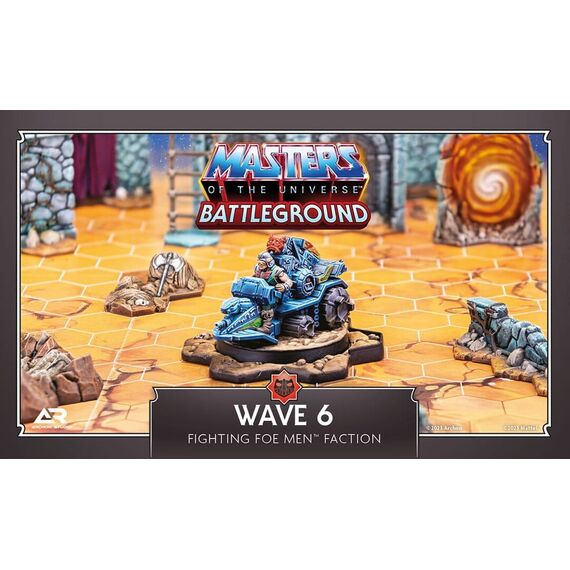 Masters of the Universe: Battleground Miniatures Game Wave 6: Fighting Foe Men Faction *Spanish Version*
