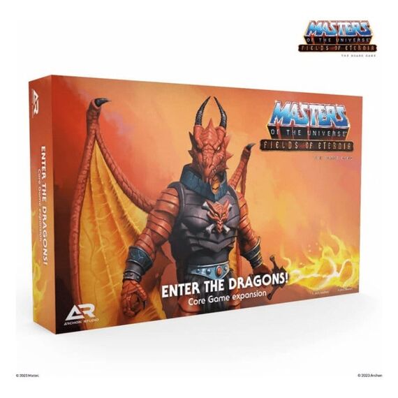 Masters of the Universe Board Game Expansion Fields of Eternia - Enter the Dragons! *Italian Version*