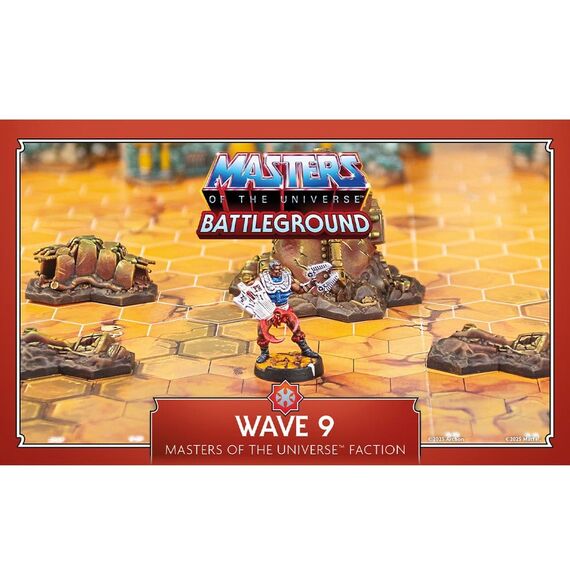 Masters of the Universe: Battleground Miniatures Game Wave 9: Masters of the Universe Faction *French Version*