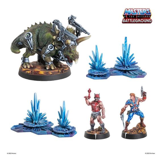 Masters of the Universe: Battleground Miniatures Game Wave 10: Preternian Heroes Faction *English Version*