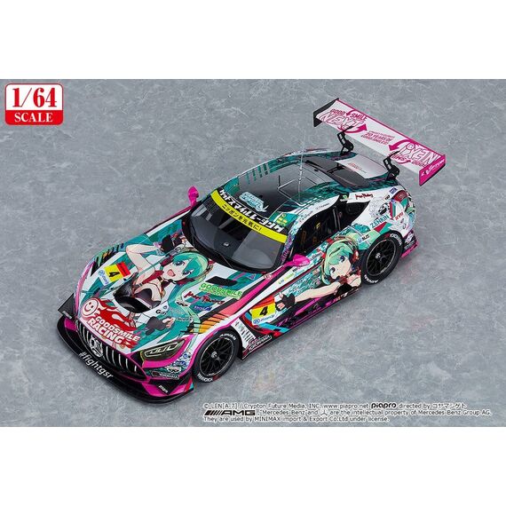 Hatsune Miku GT Project Vehicle 1/64 Hatsune Miku AMG 2020 SUPER GT Ver. 7 cm