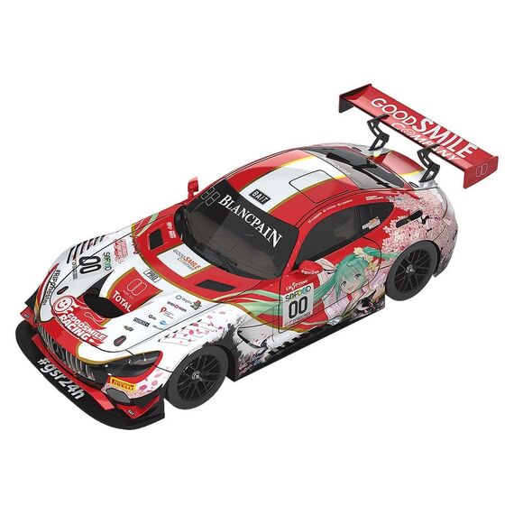Hatsune Miku GT Project Vehicle 1/64 AMG 2017 SPA24H Ver. 7 cm