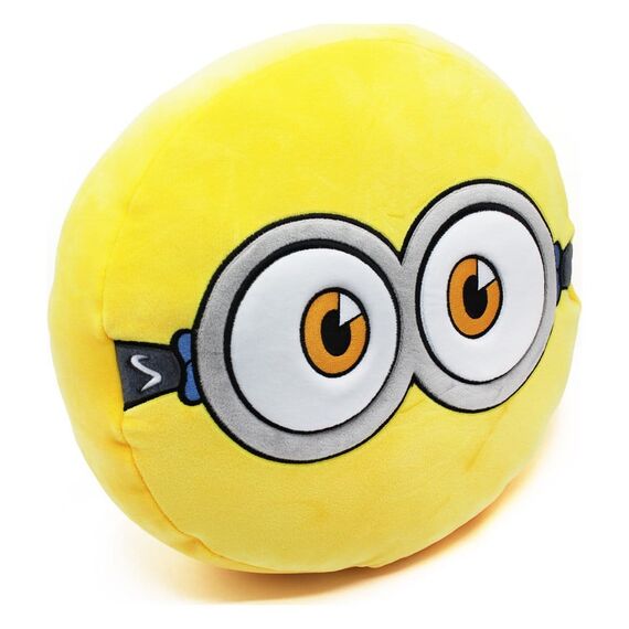 Minions 3 round plush cushion embroidered 30x10x30 cm