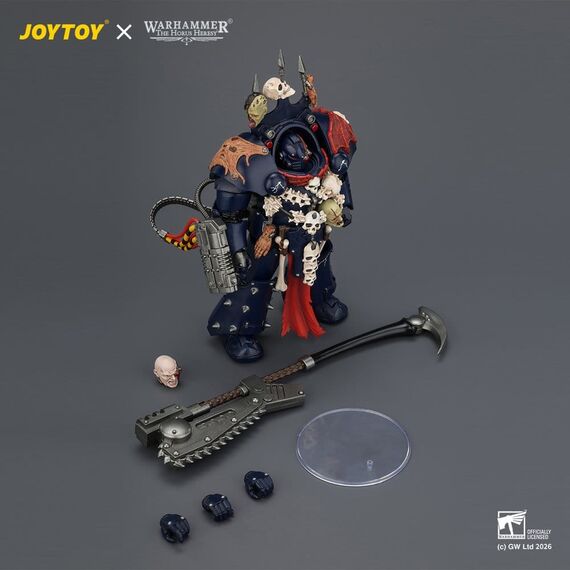 Warhammer The Horus Heresy Action Figure Night Lords Legion Praetor in Tartaros Terminator Armour 14 cm