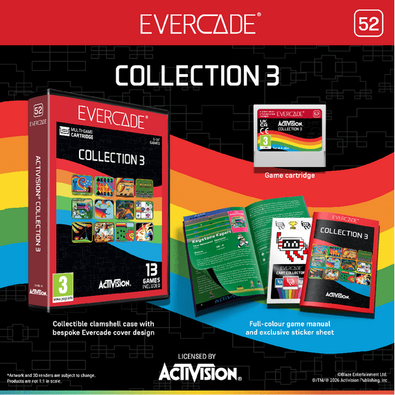 Evercade Activision Collection 3 / BLAZE TAB Plus