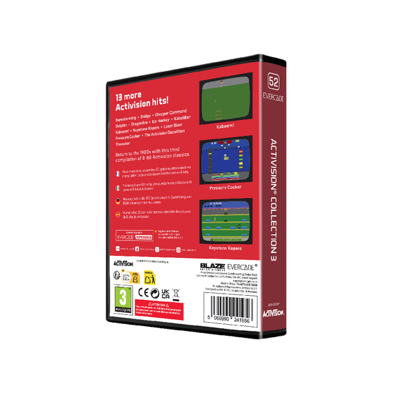 Evercade Activision Collection 3 / BLAZE TAB Plus