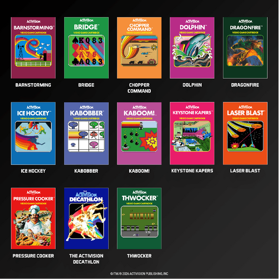 Evercade Activision Collection 3 / BLAZE TAB Plus