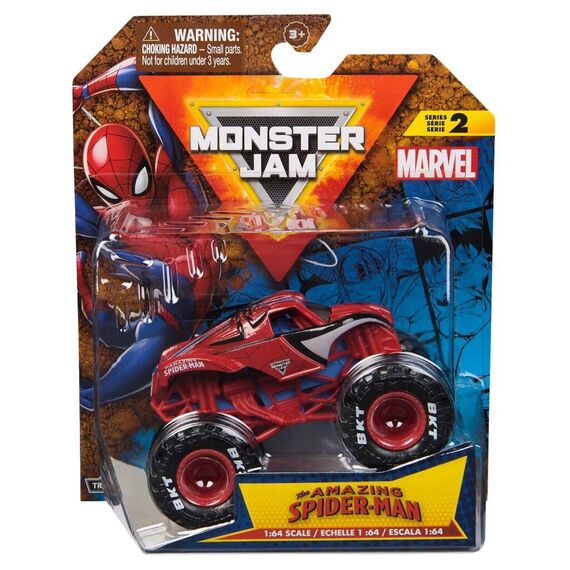 Monster Jam - 1:64 Marvel Single Pack - Spider Man (6071945) / Toys