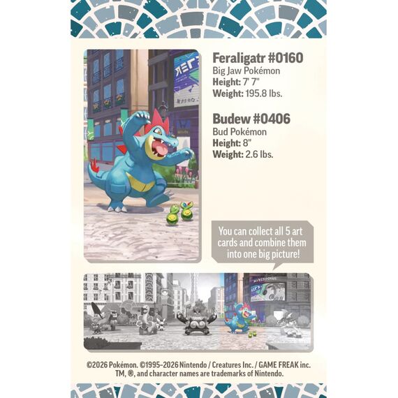 Pokémon - 2026 Summer Lumiose City Mini Tin (POK10392-101) / Toys
