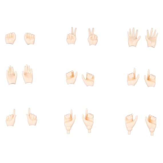 Megami Device M.S.G 09 Accessory Set 1/1 Hand Set Skin Color A