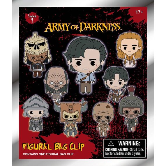 Army of Darkness 3D PVC Bag Clips Series 1 Blind Bag Display (24)