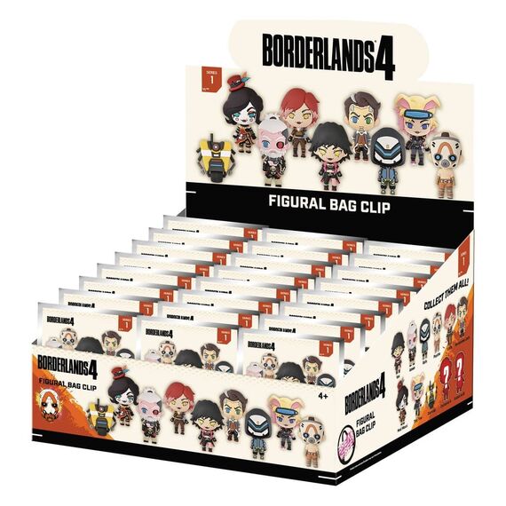 Borderlands 3D PVC Bag Clips Series 1 Blind Bag Display (24)