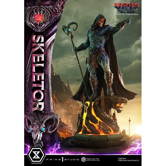 Masters of the Universe (2026 Film) Real Elite Masterline Series Statue 1/3 Skeletor Bonus Version 96 cm