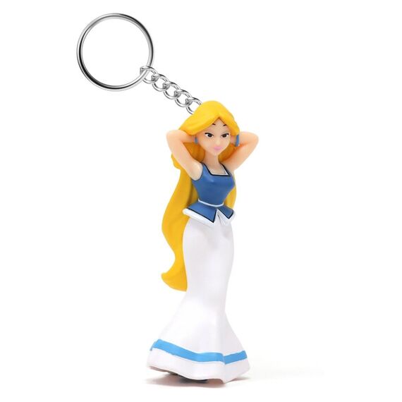 Asterix Keychain Falbala Hands in the Hair
