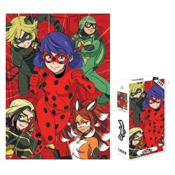 Miraculous (Manga Style): 1000-piece puzzle