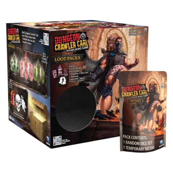 Dungeon Crawler Carl Dice Blind Box Display (20)