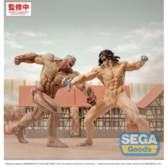 Attack on Titan GigantiX PVC Figure Reiner Braun Armored Titan Ver. 25 cm