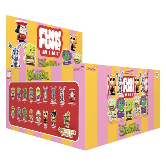 Shrek Fun! Fun! Mini Figures Wave 01 Blind Box Display (9)