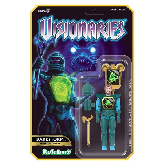 Visionaries ReAction+ Action Figure Wave 01 Darkstorm