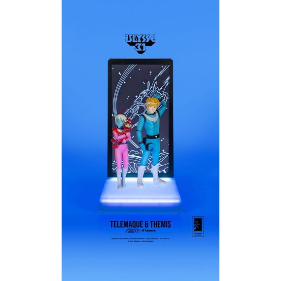 Ulysse 31 Neon Figure 1/9 Telemachus & Themis 20 cm