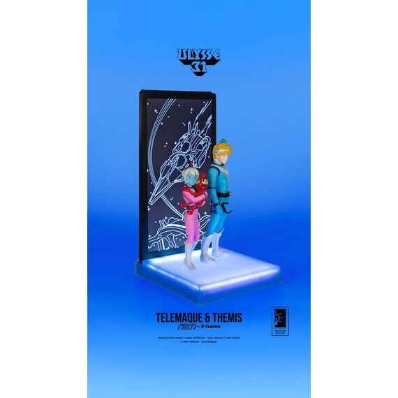 Ulysse 31 Neon Figure 1/9 Telemachus & Themis 20 cm