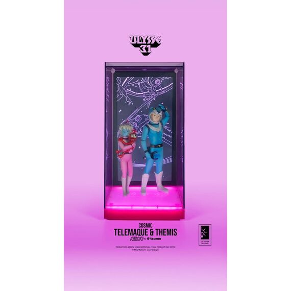 Ulysse 31 Neon Figure 1/9 Telemachus & Themis Cosmic Version 20 cm