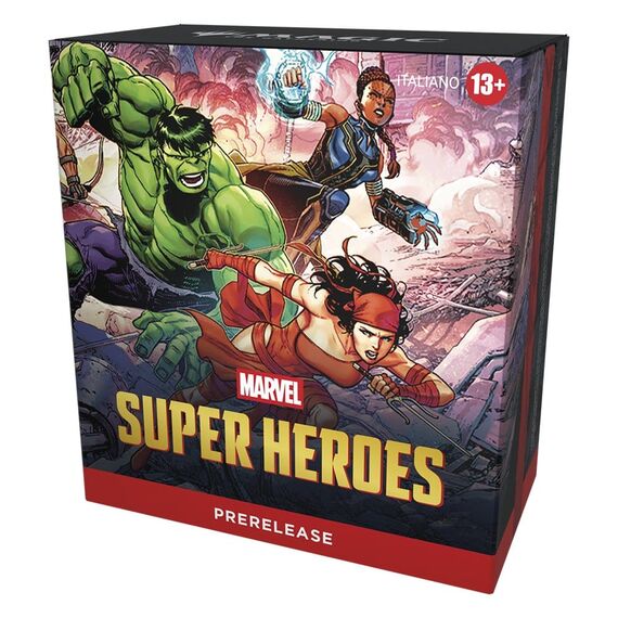 Magic the Gathering Marvel Super Heroes Prerelease Packs Case (15) italian