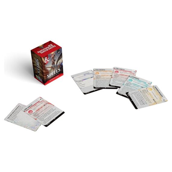 Dungeons & Dragons RPG Reference Cards: Spells (Levels 4-5) *English Version*