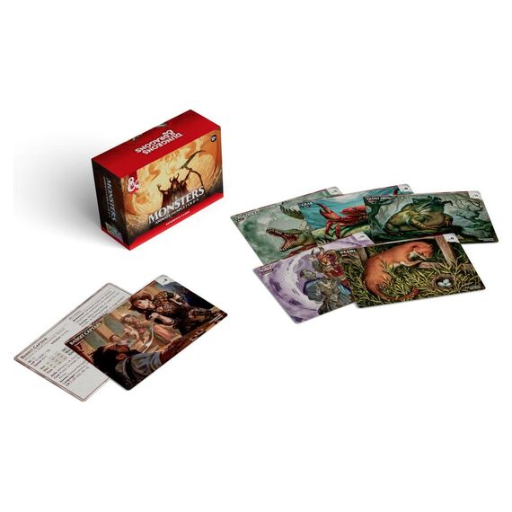 Dungeons & Dragons RPG Reference Cards: Monsters (Animals and NPCs) *English Version*