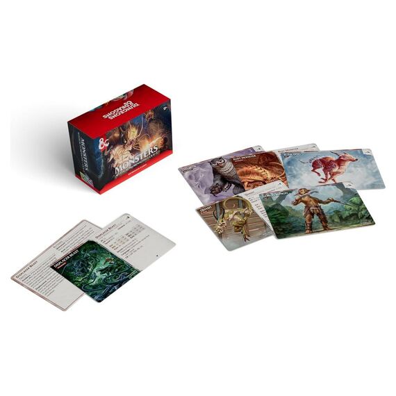 Dungeons & Dragons RPG Reference Cards: Monsters (Mystical and Menacing) *English Version*