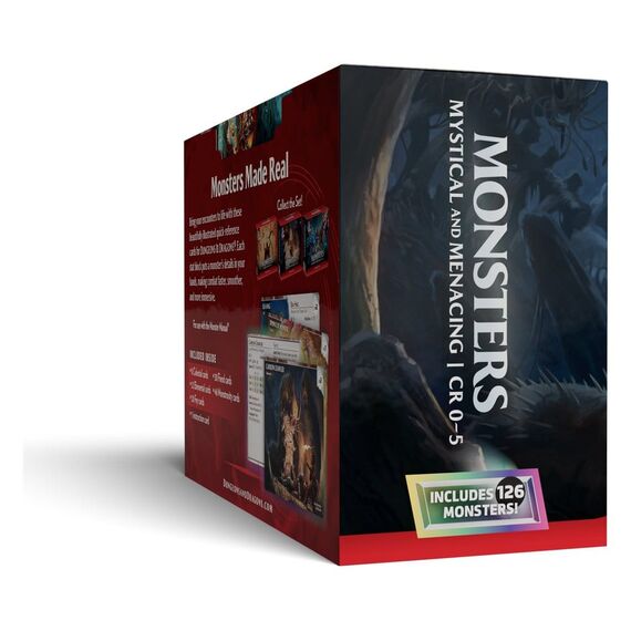 Dungeons & Dragons RPG Reference Cards: Monsters (Mystical and Menacing) *English Version*