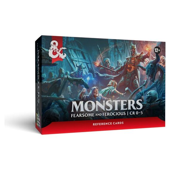 Dungeons & Dragons RPG Reference Cards: Monsters (Fearsome and Ferocious) *English Version*