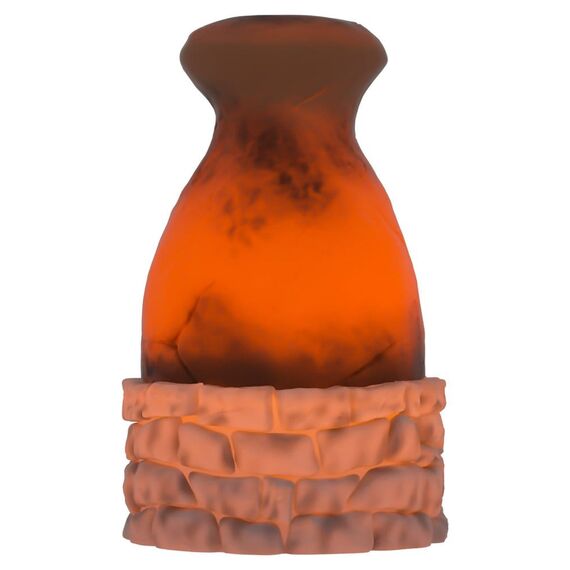 Rust Nightlight Furnace 13 cm