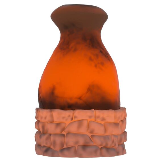 Rust Nightlight Furnace 13 cm