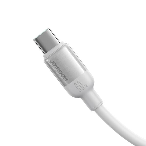 Joyroom S-A62 Lively Series 3A Fast Charging Data Cable (USB-A to Type-C) 1.2m-White