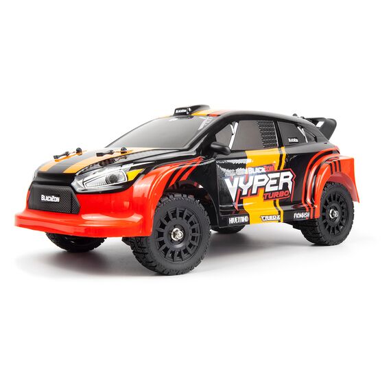 BLACKZON - Vyper RX Turbo 1/16 4WD 2S Brushless - Red/Orange (540283) / Toys