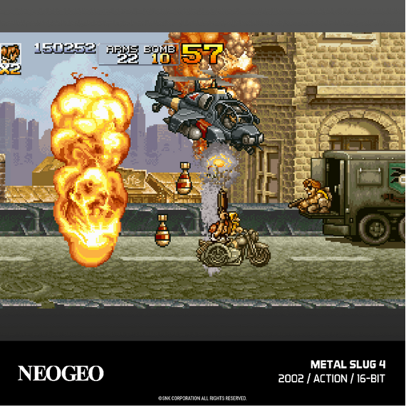Evercade NeoGeo Arcade 4 / BLAZE TAB Plus